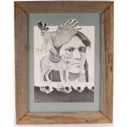 Original Pencil on Paper Signed S Wynercem