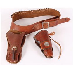 Lot of 2 Revolver Holsters