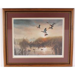 Fine Art Print Entitled "Early Visitors"