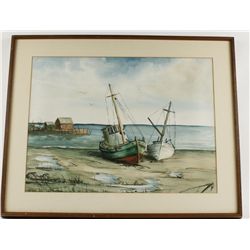 Original Watercolor on Paper by Oliver Smith