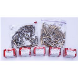 Lot of .22 Hi-Power Brass and Hornady Bullets