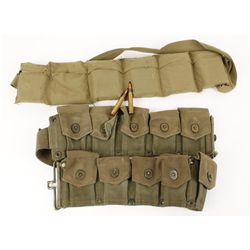Cartridge Belt & Bandoleer with Ammo