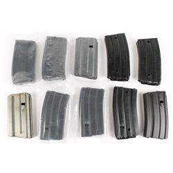 Lot of 10 (20 rnd) AR-15 Mags