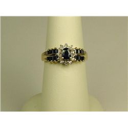 Classic 10K Yellow Gold Ladies Ring