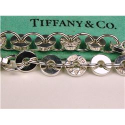 Ladies Sterling Silver "1837" "TIFFANY" Bracelet