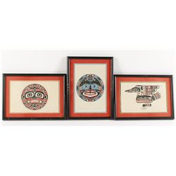 Lot of 3 Northwest Coast Framed Prints