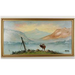 Lot of 2 Framed Oil on Boards