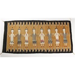 Navajo Textile Weaving Yei Figural Rug