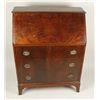 Image 1 : Vintage Walnut Drop Front Secretary Desk