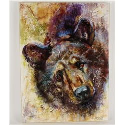 Limited Edition Giclee Entitled "Crinkle Bear"