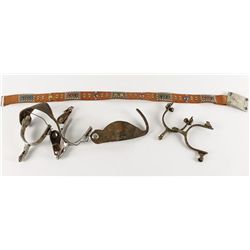 2 Pair of Spurs and a Belt