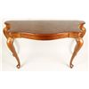 Image 1 : Traditional Style Walnut Veneer Hall Table