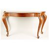 Image 2 : Traditional Style Walnut Veneer Hall Table