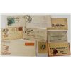 Image 1 : Lot of 8 Western Envelopes & 1 Book Plate
