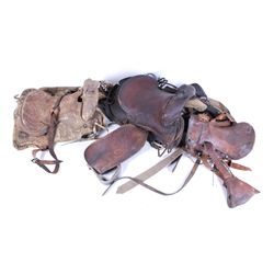 Lot of 3 Saddles