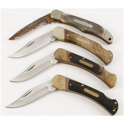Lot of 4 "Old Timers" Knives