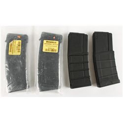 Lot of 4 AR Mags