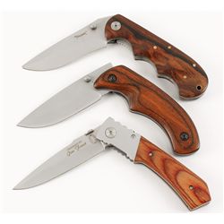 Lot of 3 Folding Knives