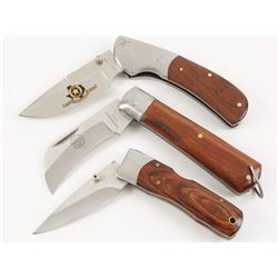 Lot of 3 Knives