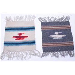 Lot of 2 Mexican Sampler Blankets