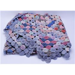 Lightweight Handmade Popcorn Design Quilt