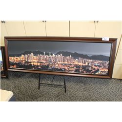 CANVAS PRINT BY C.W. COLLACOTT 'VANCOUVER EVENING