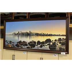 CANVAS PRINT BY C.W. COLLACOTT 'VANCOUVER MORNING