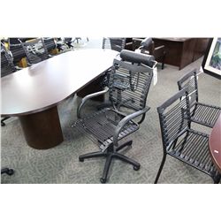 BUNGEE BLACK HIGH BACK EXECUTIVE CHAIR