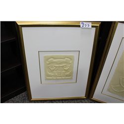 FRAMED NATIVE ART LIMITED EDITION (BEAR)133/271