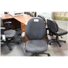 Image 1 : GREY PATTERNED HIGH BACK TASK CHAIR (S2)