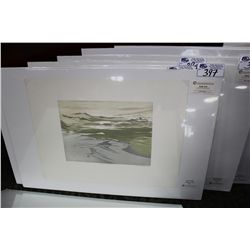 UNFRAMED LITHOGRAPH 'LA BAIE'  BY TORRINGTON 19/40