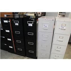 LOT OF 9 FILE CABINETS