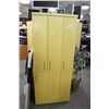 Image 1 : HONEY MAPLE 6' MULTI-DOOR CABINET