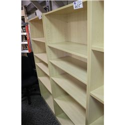MAPLE 6' BOOKCASE
