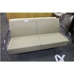 BEIGE LOVESEAT