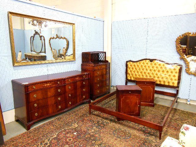 Mahogany Bedroom Set Ca 1940 S