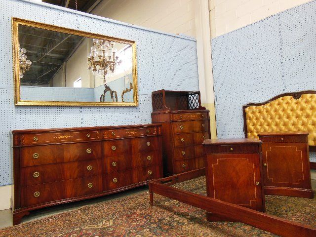 Mahogany Bedroom Set Ca 1940 S