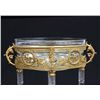 Image 2 : Crystal & gilt bronze Empire compote