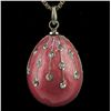Image 1 : Raindrops Faberge Egg Pendant