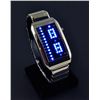 Image 2 : Men's Cyber Design Blue Led Wrist Watch