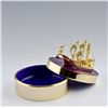 Image 1 : Golden Nautical Faberge Jewelry Box