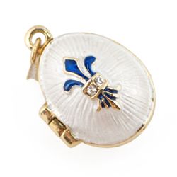 Fleur-de-lis Faberge Locket