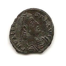 ANCIENT ROMAN COIN - VALENS -