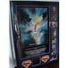 Image 6 : FRAMED SUPERMAN SIGNED MOVIE POSTER ITH PICTURES O