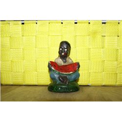 Vintage Black Americana Boy Eating Watermelon