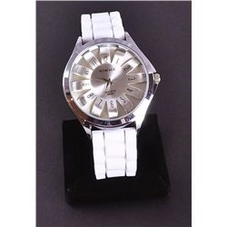 Elegant Sports Watch W/silicone Flower
