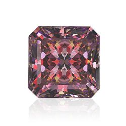 Bianco 2 Carat Pink Asscher Cut Diamond