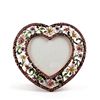 Image 1 : Flowers Heart Faberge Picture Frame