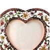 Image 3 : Flowers Heart Faberge Picture Frame