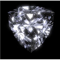 Bianco 4 Carat Trillion Cut Diamond